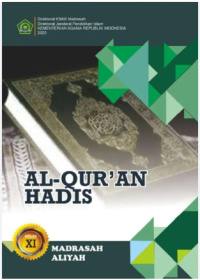 Al-Qur'an Hadis untuk Madrasah Aliyah Kelas XI