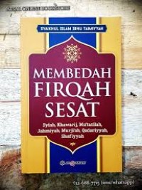 Membedah Firqoh Sesat